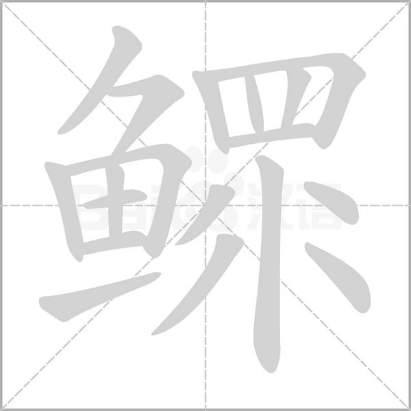 鳏念什么字