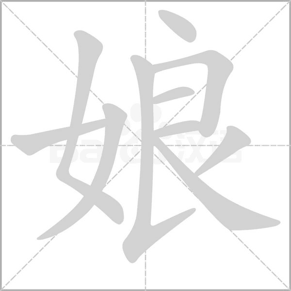 娘念什么字