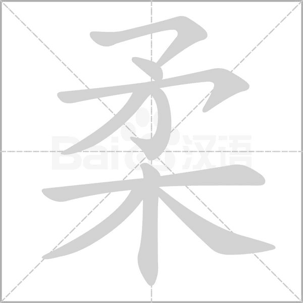 柔念什么字