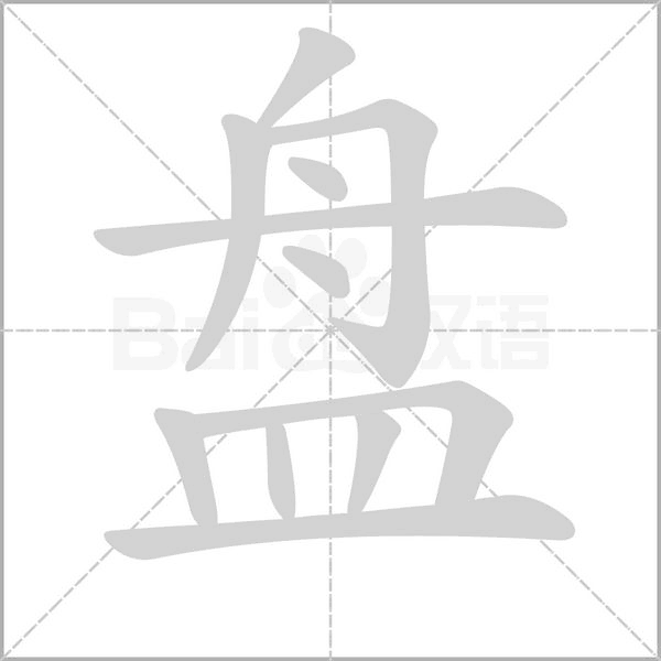 盘念什么字