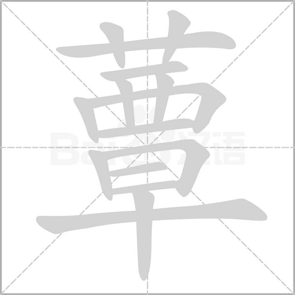 蕈念什么字