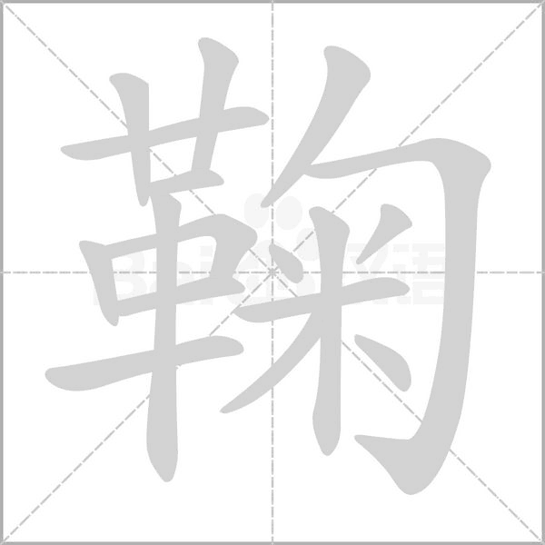 鞠念什么字