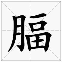 腷念什么字