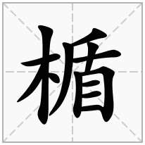 楯念什么字