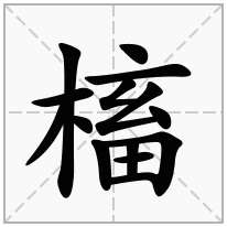槒念什么字