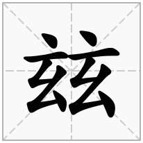 玆念什么字