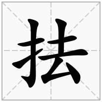 抾念什么字