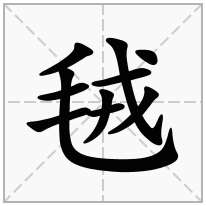毧念什么字