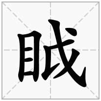 眓念什么字