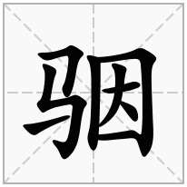骃念什么字