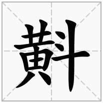 斢念什么字