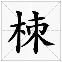栜念什么字