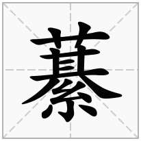 藄念什么字