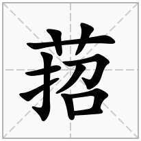 萔念什么字